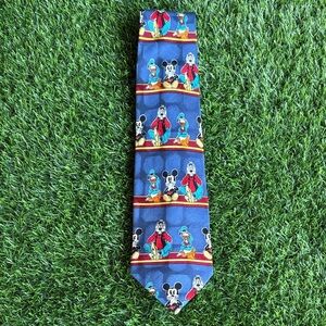 ATLAS DESIGN Rare Vintage Disney Men’s Silk Necktie